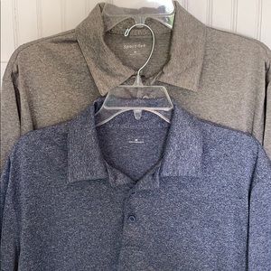 Lot of 2 Sport-Tek Performance Polos Men’s Medium